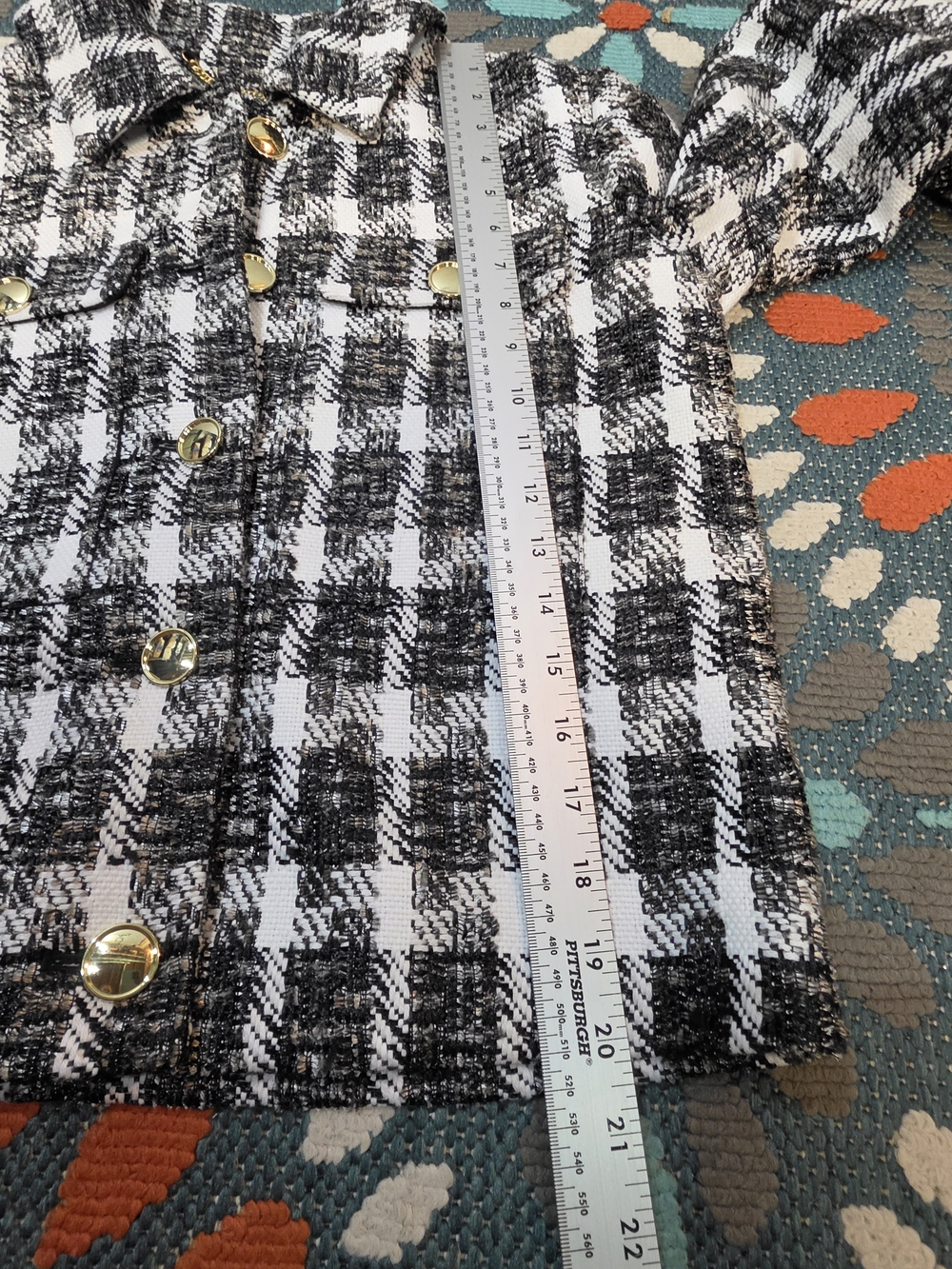 J.Crew Bjork Tweed Wide-Sleeve Lady Jacket - Picture 10 of 16